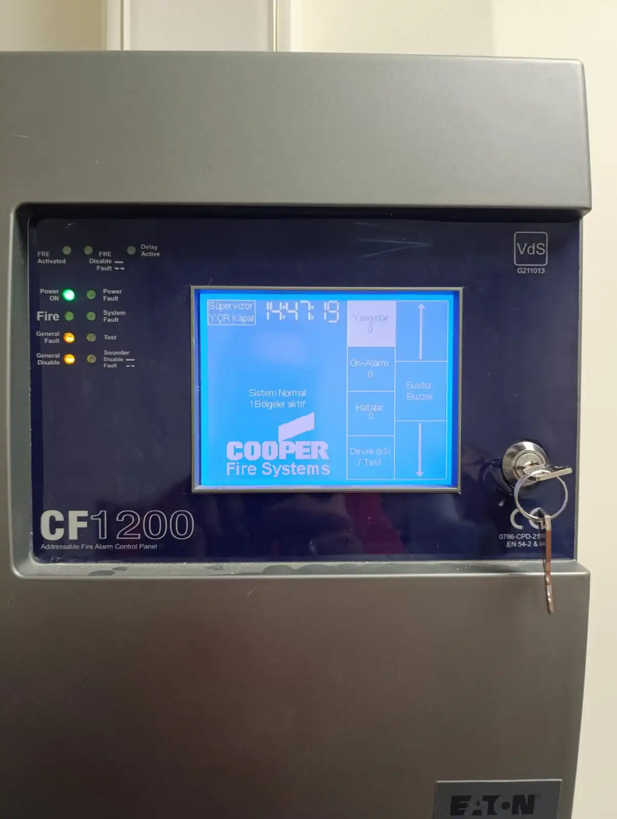 Bayburt Genç Osman Stadyumu Yangın Algılama ve İhbar Sistemi Bakımı